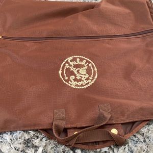Carlos falchi suit bag. Brown.  Perfect luggage